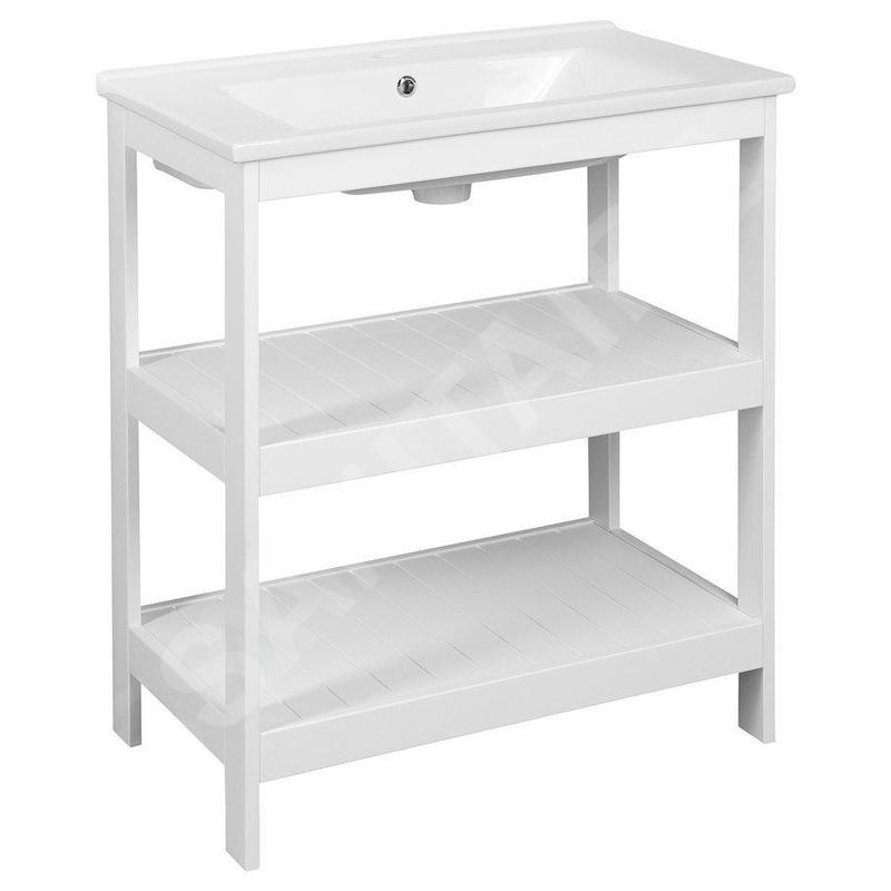 Aqualine Etide - Meuble lavabo 715x850x440 mm, blanc mat ET720 Aqualine Etide - Meuble lavabo 715x850x440 mm, blanc mat ET720