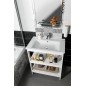 Aqualine Etide - Meuble lavabo 715x850x440 mm, blanc mat ET720 Aqualine Etide - Meuble lavabo 715x850x440 mm, blanc mat ET720