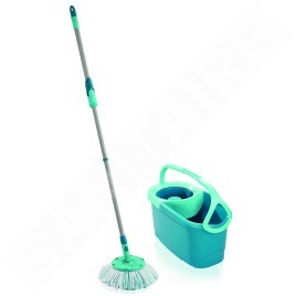 Leifheit Nettoyage - Set balai à franges Clean Twist Disc Mop Ergo 52101