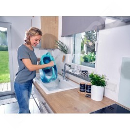 Leifheit Nettoyage - Set balai à franges Clean Twist Disc Mop Ergo 52101