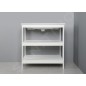 Aqualine Etide - Meuble lavabo 815x850x440 mm, blanc mat ET830 Aqualine Etide - Meuble lavabo 815x850x440 mm, blanc mat ET830