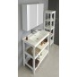Aqualine Etide - Meuble lavabo 815x850x440 mm, blanc mat ET830 Aqualine Etide - Meuble lavabo 815x850x440 mm, blanc mat ET830