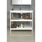 Aqualine Etide - Meuble lavabo 815x850x440 mm, blanc mat ET830 Aqualine Etide - Meuble lavabo 815x850x440 mm, blanc mat ET830