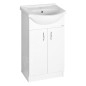Aqualine Simplex Eco - Armoire avec lavabo 470x835x290 mm, blanc SIME500 Aqualine Simplex Eco - Armoire avec lavabo 470x835x290 mm, blanc SIME500