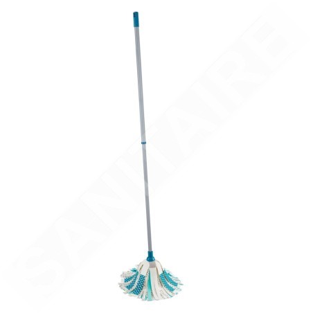 Leifheit Nettoyage - Classic Power Mop 3 en 1 avec barre télescopique 78 - 137 cm 52105