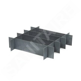 Compactor Free - Organiseur de tiroir 440x100 mm, gris RAN7033