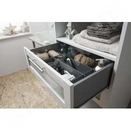 Compactor Free - Organiseur de tiroir 440x100 mm, gris RAN7033