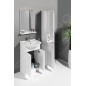 Aqualine Simplex Eco - Armoire avec lavabo 470x835x290 mm, blanc SIME500 Aqualine Simplex Eco - Armoire avec lavabo 470x835x290 mm, blanc SIME500