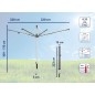 Leifheit Séchage - Séchoir parapluie Linomatic 600 Plus 85277
