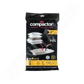 Compactor Boîtes de stockage - Ensemble de boîtes de rangement sous vide, taille M et L, transparent RAN4127