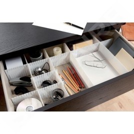 Compactor Free - Organiseur de tiroir 440x100 mm, blanc RAN5191