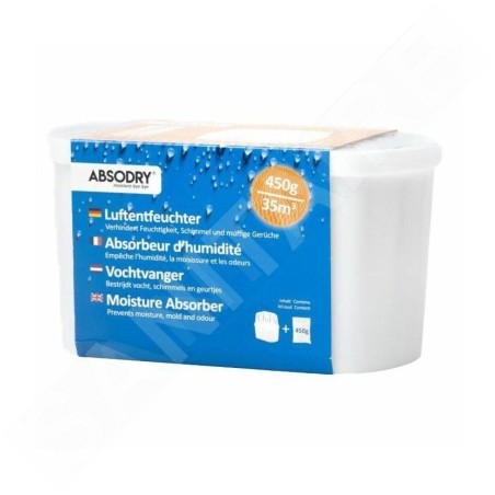 Everbrand Sweden Absodry - Absorbeur d'humidité, jusqu'à 35 m3, 450 g 211-ADC-V