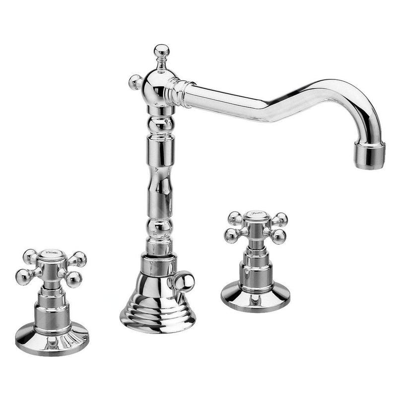 Sapho Antea - Mitigeur de lavabo avec vidage, installation à 3 trous, chrome 3221