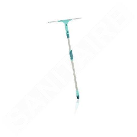 Leifheit Nettoyage - Raclette à vitre Window Slider avec manche télescopique 120-200 cm 51523