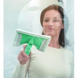Leifheit Nettoyage - Tête de nettoyage pour carrelage et baignoire Flexipad Evo 41701