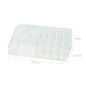 Compactor Organisateurs cosmétiques - Organiseur pour les cosmétiques 223x127x80 mm, plastique transparent RAN5051