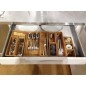 Compactor Organisateurs cosmétiques - Organiseur de tiroir 300x150x65 mm, bambou RAN6962