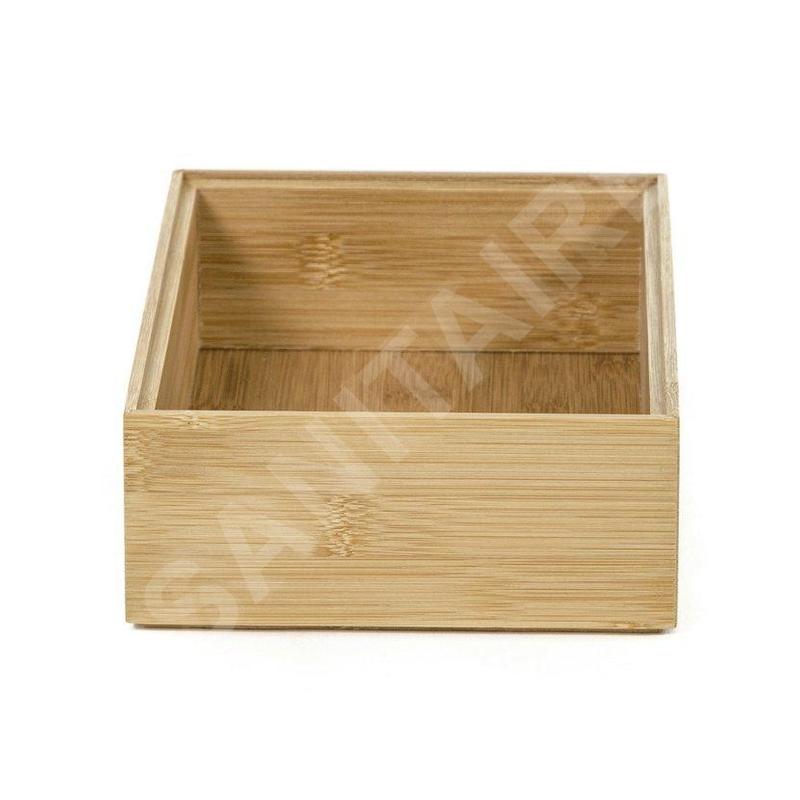 Compactor Organisateurs cosmétiques - Organiseur de tiroir 225x150x65 mm, bambou RAN6964
