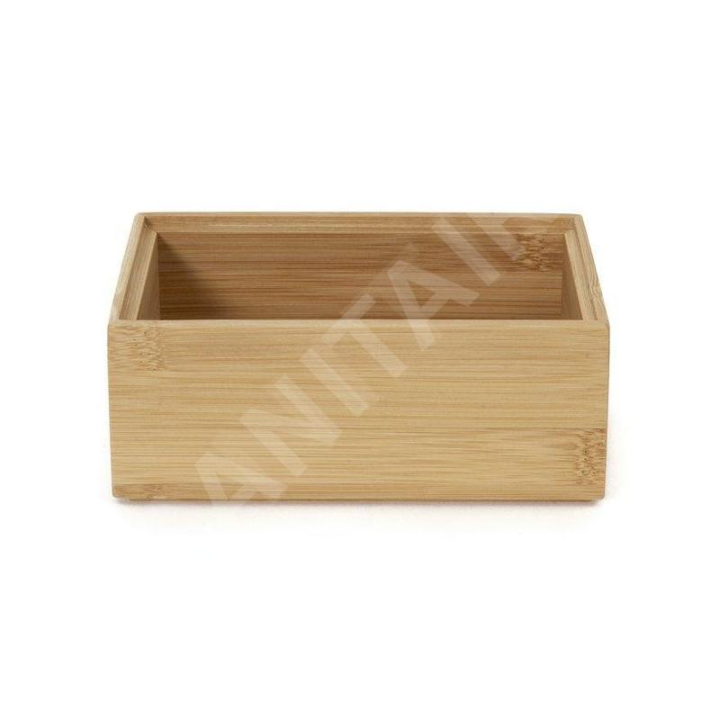 Compactor Organisateurs cosmétiques - Organiseur de tiroir 150x75x65 mm bambou RAN6966