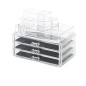 Compactor Organisateurs cosmétiques - Organiseur de cosmétiques 240x150x187 mm, plastique transparent RAN5055