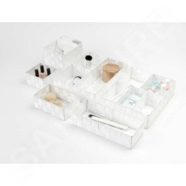 Compactor Free - Organisateur de tiroirs 140x190x130 mm, blanc RAN6881