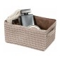 Compactor Organisateurs cosmétiques - Panier de rangement, 230x150x120 mm, gris-beige RAN9697
