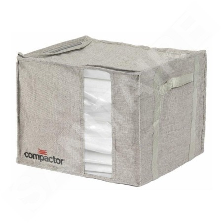 Compactor Boîtes de stockage - Boîte de stockage sous vide avec manchon, 125 l, gris RAN10118