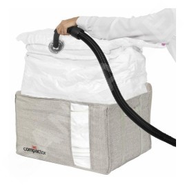 Compactor Boîtes de stockage - Boîte de stockage sous vide avec manchon, 150 l, gris RAN10117