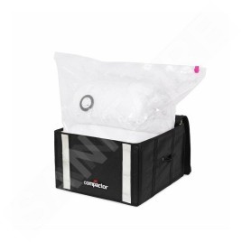 Compactor Boîtes de stockage - Boîte de conservation sous vide avec manchon, 125 l, noir RAN8945