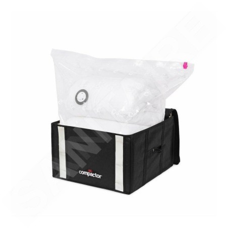 Compactor Boîtes de stockage - Boîte de conservation sous vide avec manchon, 125 l, noir RAN8945