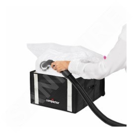 Compactor Boîtes de stockage - Boîte de conservation sous vide avec manchon, 125 l, noir RAN8945