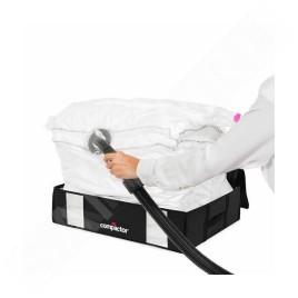 Compactor Boîtes de stockage - Boîte de rangement sous vide avec manchon, 145 l, noir RAN8944