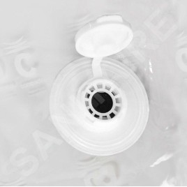 Compactor Boîtes de stockage - Boîte de conservation sous vide avec manchon, 210 l, noir RAN4422