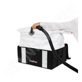 Compactor Boîtes de stockage - Boîte de conservation sous vide avec manchon, 210 l, noir RAN8943