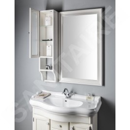Sapho Retro - Armoire de toilette 25x115x20 cm, gauche, blanc antique 1706