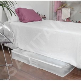 Compactor Boîtes de stockage - Boîte de rangement pour textiles 15x100x48 cm, blanc RAN2980