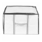 Compactor Boîtes de stockage - Boîte de conservation sous vide avec manchon, 125 l, blanc/gris RAN3254