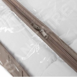 Compactor Boîtes de stockage - Boîte de rangement pour textiles 16x107x46 cm, marron RAN5182B