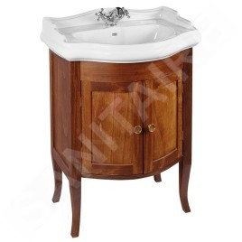 Sapho Retro - Meuble de lavabo 600x800x450 mm, hêtre 735140