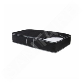 Compactor Boîtes de stockage - Boîte de rangement pour textiles 95x45x18 cm, noir RAN6272