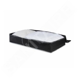 Compactor Boîtes de stockage - Boîte de rangement pour textiles 95x45x18 cm, noir RAN6272