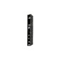 Compactor Organisation de penderie - Organiseur suspendu 15x30x128 cm, 9 compartiments, noir RAN6274