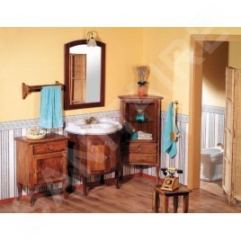 Sapho Retro - Meuble de lavabo 600x800x450 mm, hêtre 735140