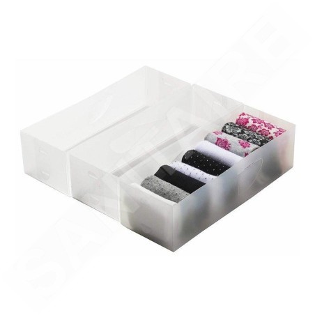 Compactor Organisation de penderie - Organisateur de tiroirs 8x30x11 cm, 3 pcs RAN6321