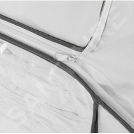 Compactor Boîtes de stockage - Boîte de rangement pour textiles 59x69x26 cm, blanc RAN633