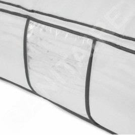 Compactor Boîtes de stockage - Boîte de rangement pour textiles 59x69x26 cm, blanc RAN633