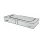 Compactor Boîtes de stockage - Boîte de rangement pour textiles 15x108x45 cm, blanc/gris RAN634