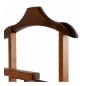Compactor Organisation de penderie - Portemanteau 97x33x29 cm, avec roulettes, noyer RAN6756