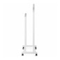Compactor Organisation de penderie - Porte-vêtements 97x33x29 cm, avec roulettes, blanc RAN7877