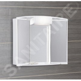 Aqualine Angy - Armoire de toilette 590x500x150 mm, blanc 541202